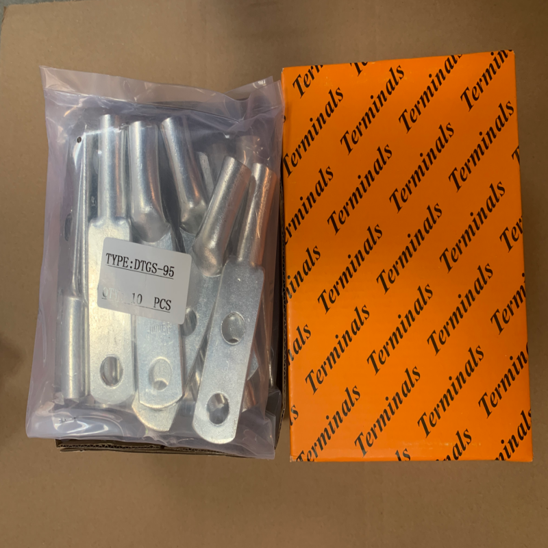 DTGS Double Holes Copper Cable Lugs 9